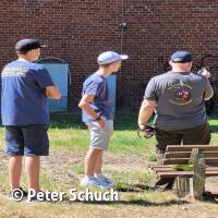 Kompass&uuml;bung im Freien