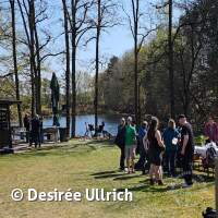 Antauchen mit Gew&auml;sseruntersuchung am Schermsee 2025