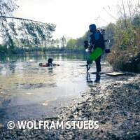 Antauchen mit Gew&auml;sseruntersuchung am Schermsee 2025