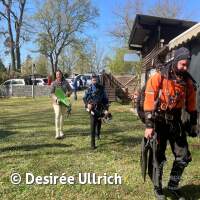 Antauchen mit Gew&auml;sseruntersuchung am Schermsee 2025