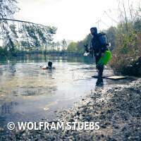 Antauchen mit Gew&auml;sseruntersuchung am Schermsee 2025