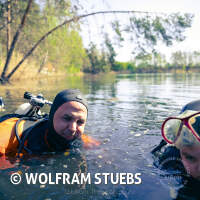 Antauchen mit Gew&auml;sseruntersuchung am Schermsee 2025