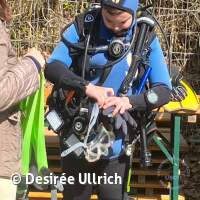 Antauchen mit Gew&auml;sseruntersuchung am Schermsee 2025