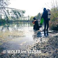 Antauchen mit Gew&auml;sseruntersuchung am Schermsee 2025