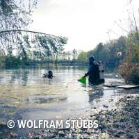 Antauchen mit Gew&auml;sseruntersuchung am Schermsee 2025