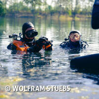 Antauchen mit Gew&auml;sseruntersuchung am Schermsee 2025