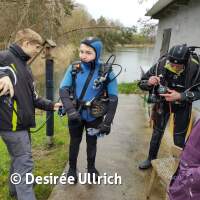 Gew&auml;sseruntersuchung am Schermsee am 01.04.2023
