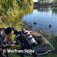 Herbsttauchgang im Schermsee