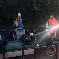 Da winkt die Flosse und strahlt die Lampe