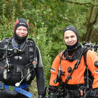 Abtauchen mit Gewässeruntersuchung Schermsee 2024