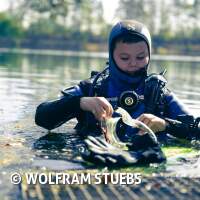 Antauchen mit Gewässeruntersuchung am Schermsee 2025