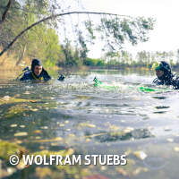 Antauchen mit Gewässeruntersuchung am Schermsee 2025