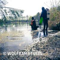 Antauchen mit Gewässeruntersuchung am Schermsee 2025