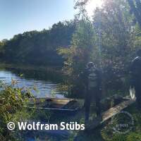 Herbsttauchgang im Schermsee