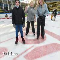 Schlittschuhlaufen 24 der USCO Jugend